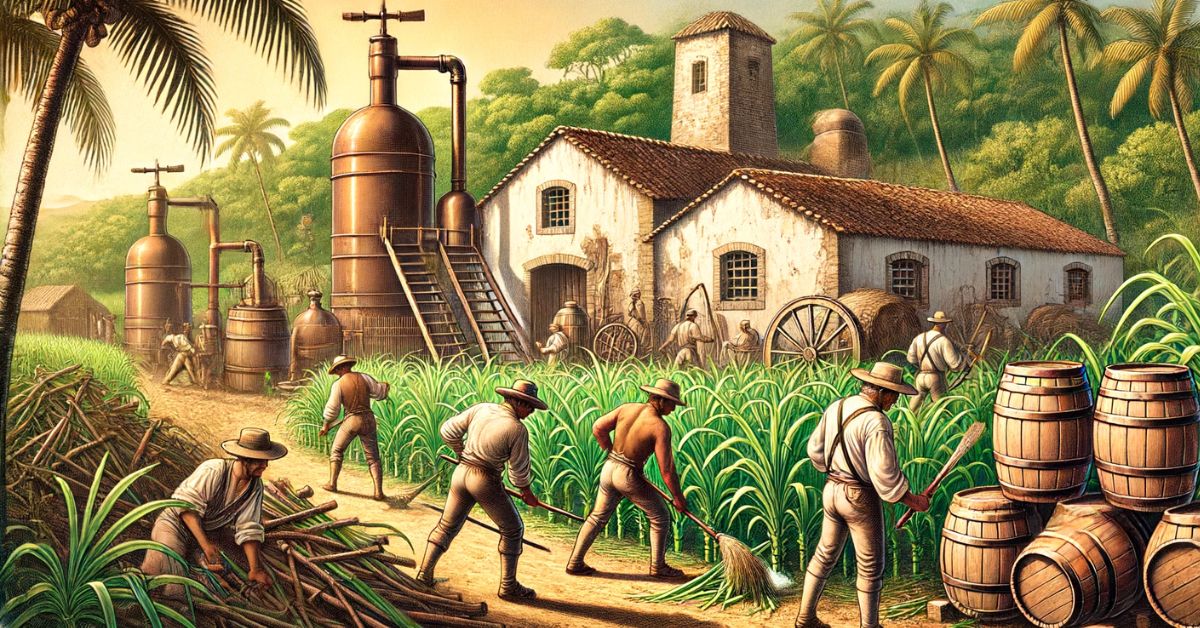 Figuras Históricas da Cachaça (imagem gerada por IA)