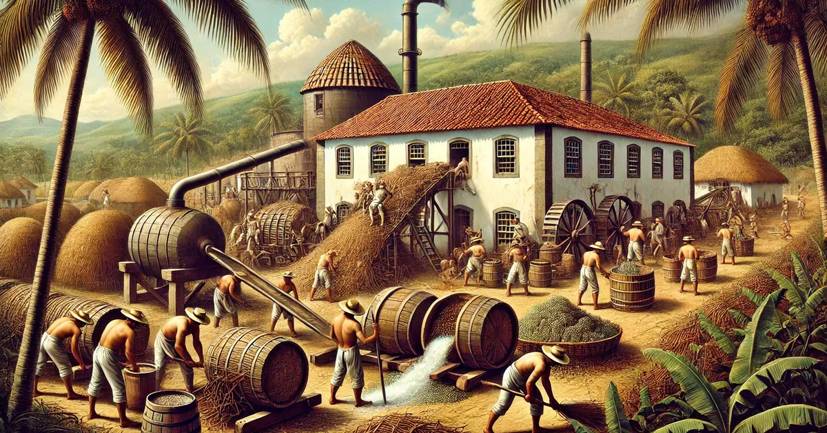 Relação histórica entre cachaça e escravidão no Brasil