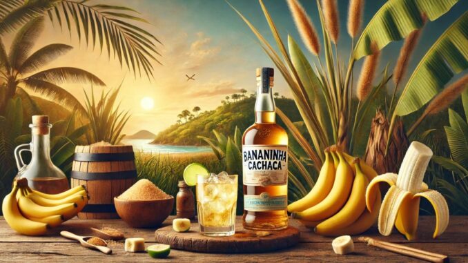 Cachaça Bananinha (Imagem: IA)