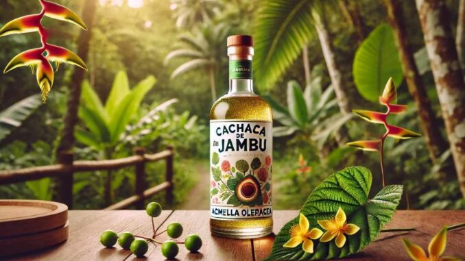 Cachaça que adormece a boca (Imagem: IA)