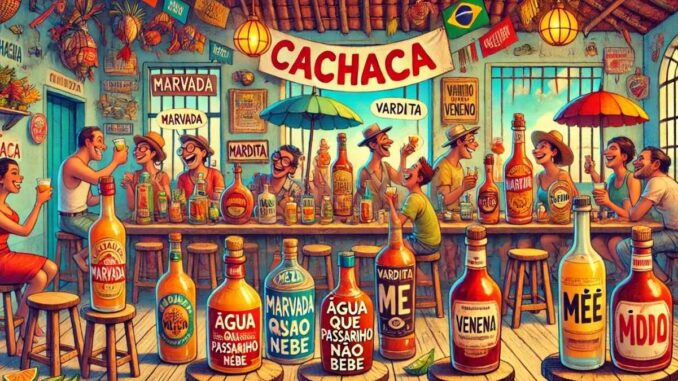 Garrafas de cachaça (Imagem: IA)